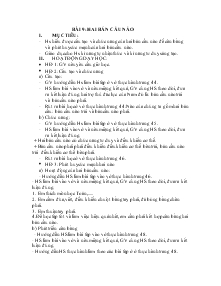 Giáo án Toán lớp 4 - Bài 9: Hai bán cầu não