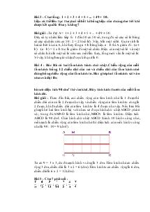 Giáo án Toán lớp 4 - Ôn tập