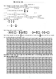 Đề thi học sinh giỏi môn toán lớp 4