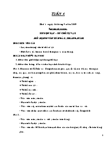 Giáo án buổi 2 lớp 2 - Tuần 4