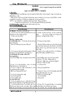 Giáo án các môn khối 4 - Trường TH 1 Quảng Phú