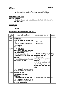 Giáo án các môn khối 4 - Tuần 13 đến tuần 20