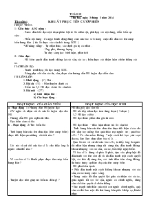 Giáo án các môn khối 4 - Tuần 25