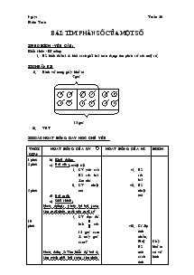 Giáo án các môn khối 4 - Tuần 26 đến tuần 29