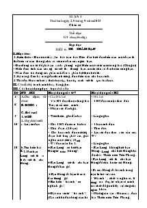 Giáo án các môn khối 4 - Tuần 3