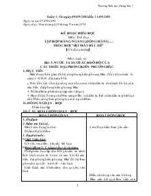 Giáo án các môn lớp 4 - Trường Tiểu học Hưng Yên 1