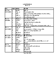 Giáo án các môn lớp 4 - Tuần 11 - Năm 2013 - 2014