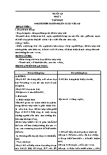 Giáo án các môn lớp 4 - Tuần 13