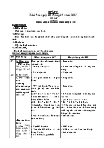 Giáo án các môn lớp 4 - Tuần 14