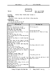 Giáo án các môn lớp 4 - Tuần 2 - Lê Thị Diễm