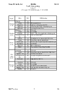 Giáo án các môn lớp 4 - Tuần 21 - Trường Tiểu học Đạ Rsal - Năm 2013 - 2014