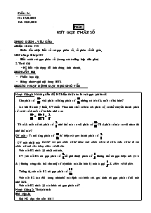 Giáo án các môn lớp 4 - Tuần 21