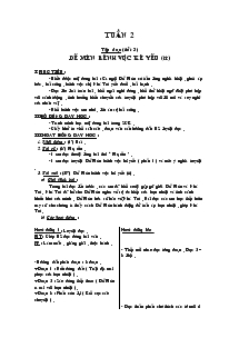 Giáo án các môn lớp 4 - Tuần 2