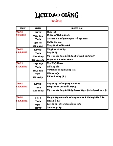 Giáo án các môn lớp 4 - Tuần 4 - Năm 2013 - 2014