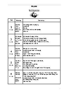 Giáo án các môn lớp 4 - Tuần 8