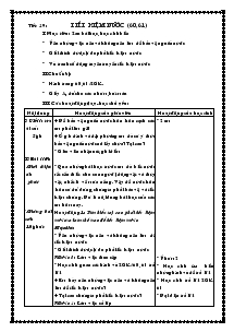 Giáo án Đạo đức 4 - Tiết 29: Tiết kiệm nước