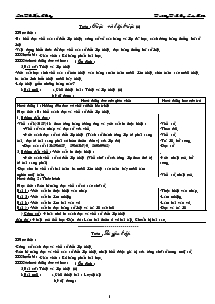 Giáo án khối 4 - Môn Toán: Triệu và lớp triệu (tiếp)