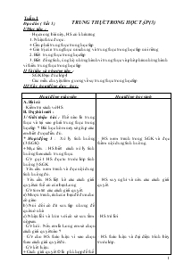 Giáo án khối 4 - Tuần 1 - Môn Đạo đức