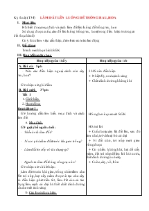 Giáo án khối 4 - Tuần 17 - Môn Kỹ thuật (tiết 34): Làm đất lên luống để trồng rau, hoa