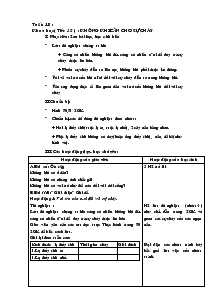 Giáo án khối 4 - Tuần 18 - Môn Khoa học (tiết 35): Không khí cần cho sự cháy