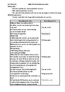 Giáo án khối 4 - Tuần 23 - Môn Kỹ thuật: Bón phân cho rau, hoa