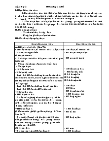 Giáo án khối 4 - Tuần 23 - Môn Tập đọc: Hoa học trò