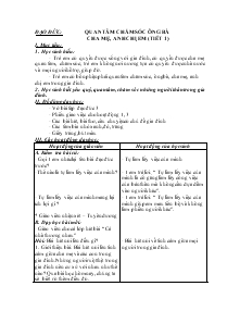 Giáo án khối 4 - Tuần 4 - Môn Đạo đức