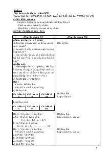 Giáo án khối 4 - Tuần 4 - Môn Toán