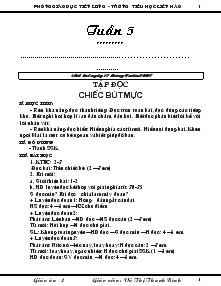 Giáo án Lớp 2 - Tuần 5 (Tiết 2)