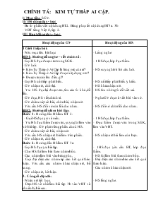 Giáo án Lớp 4 - Chính tả: Kim tự tháp ai cập