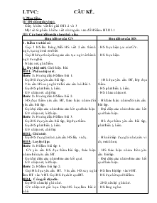 Giáo án Lớp 4 - Luyện từ và câu: Câu kể