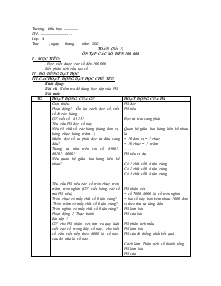 Giáo án Lớp 4 - Môn Toán (tiếp)