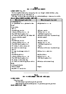 Giáo án Lớp 4 - Môn Toán: Tiết 39: Luyện tập chung