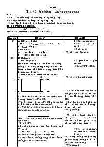 Giáo án Lớp 4 - Môn Toán: Tuần 9 (Tiếp)