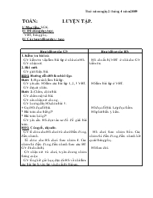 Giáo án Lớp 4 - Toán: Luyện tập (Tiết 11)