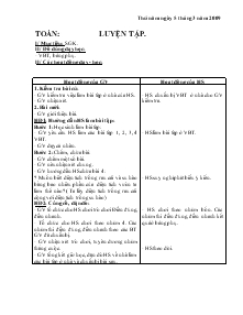 Giáo án Lớp 4 - Toán: Luyện tập (Tiết 5)