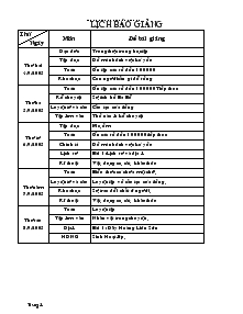 Giáo án Lớp 4 - Tuần 1 (Tiết 19)