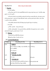 Giáo án lớp 4 - Tuần 11 - Môn Tập đọc - Tiết 21: Ông trạng thả diều