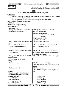 Giáo án Lớp 4 - Tuần 11 - Nguyên Văn Đô - Trường tiểu học Thanh Lăng A