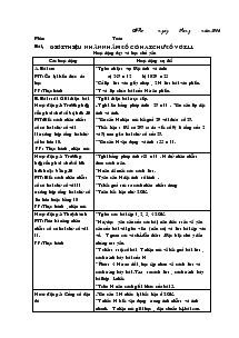 Giáo án Lớp 4 Tuần 13 (tiết 1)