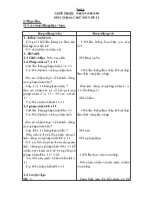 Giáo án Lớp 4 - Tuần 13 (tiết 2)