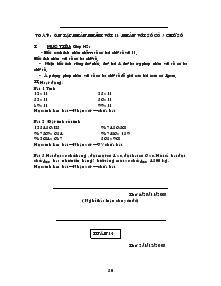 Giáo án Lớp 4 - Tuần 14 (Tiết 17)