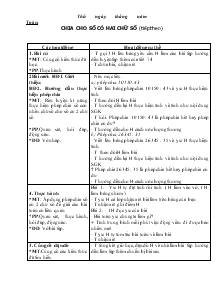 Giáo án Lớp 4 Tuần 15 (tiếp theo)