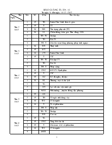 Giáo án Lớp 4 - Tuần 15 (Tiết 9)