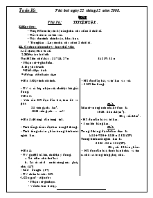 Giáo án Lớp 4 - Tuần 16 (Tiết 3)