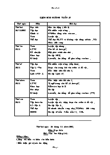 Giáo án Lớp 4 Tuần 17 - Nguyễn Thị bích thủy