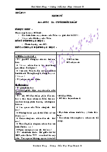 Giáo án Lớp 4 - Tuần 19 - Môn Lịch sử  - Bùi Sinh Huy - Trường Tiểu học Hợp Thanh B