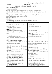 Giáo án Lớp 4 - Tuần 19 (Tiết 1)