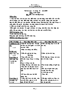 Giáo án Lớp 4 Tuần 20 - Nguyễn Thị Bích Thủy