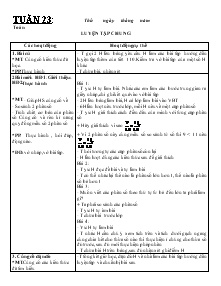 Giáo án Lớp 4 Tuần 23 (tiết 2)